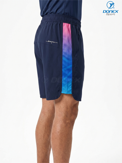 Quần thể thao nam MSC-2048-12-01 Navy phối trắng